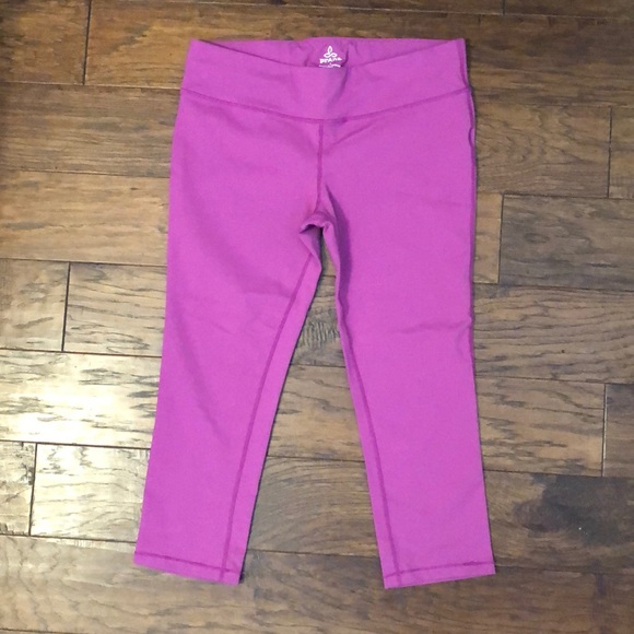 Prana Pants - Prana Fuschia Pink Capri Yoga Pants